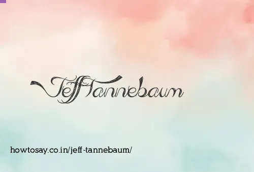 Jeff Tannebaum