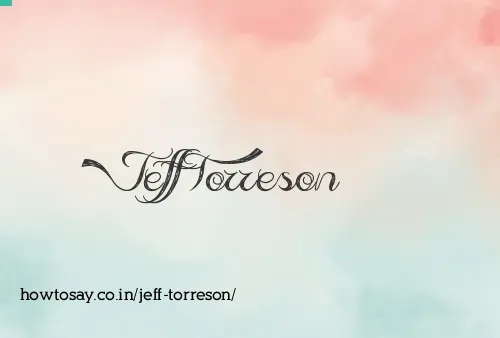 Jeff Torreson