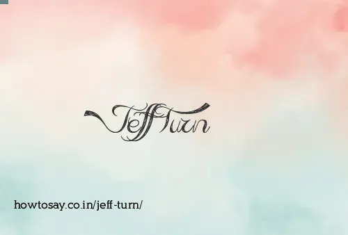 Jeff Turn