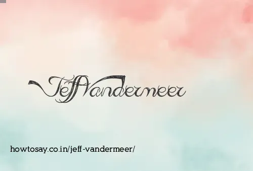 Jeff Vandermeer
