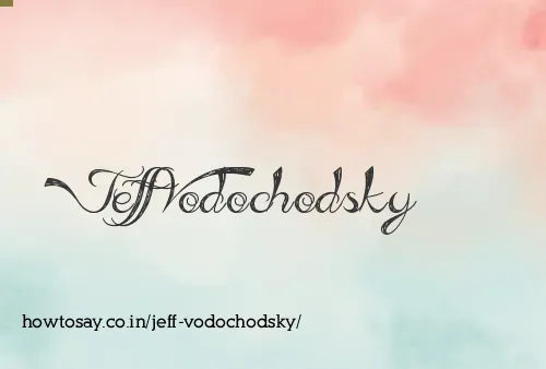Jeff Vodochodsky