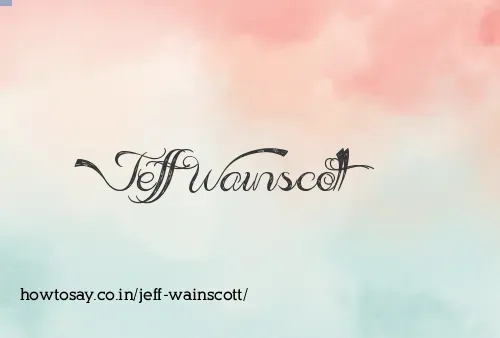 Jeff Wainscott