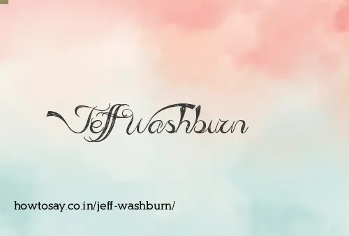 Jeff Washburn