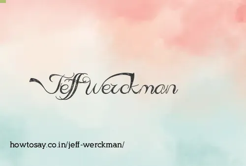 Jeff Werckman
