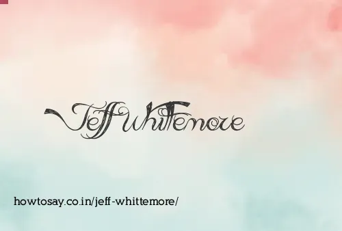 Jeff Whittemore