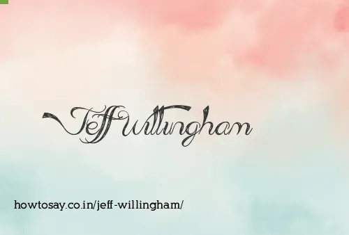 Jeff Willingham