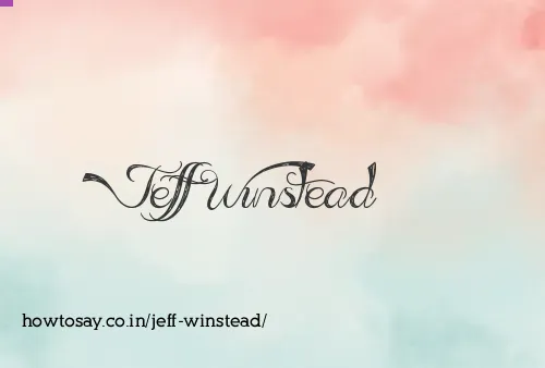 Jeff Winstead