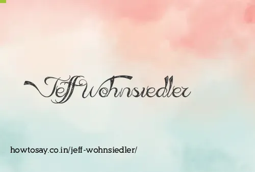 Jeff Wohnsiedler
