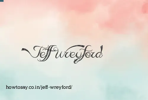 Jeff Wreyford