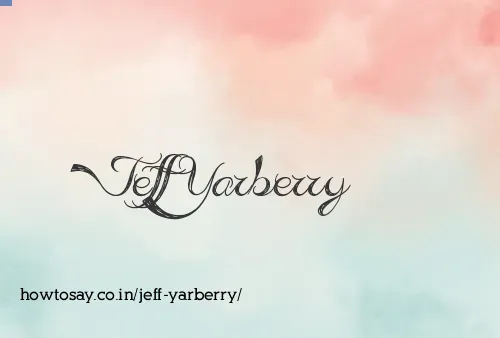 Jeff Yarberry