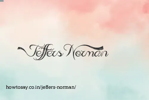 Jeffers Norman