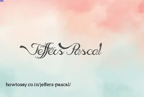 Jeffers Pascal