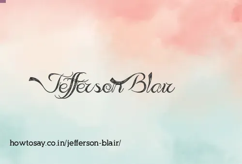 Jefferson Blair