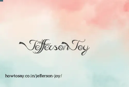 Jefferson Joy