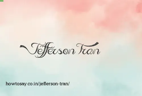 Jefferson Tran