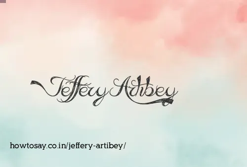 Jeffery Artibey