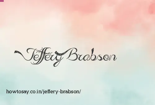 Jeffery Brabson