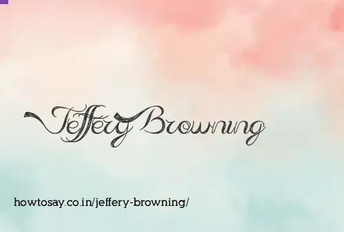 Jeffery Browning