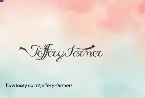 Jeffery Farmer