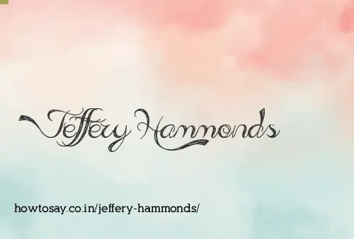 Jeffery Hammonds