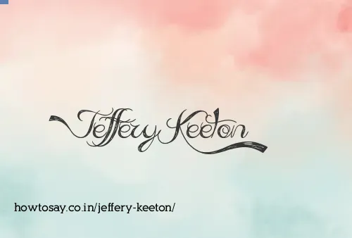 Jeffery Keeton