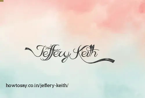 Jeffery Keith
