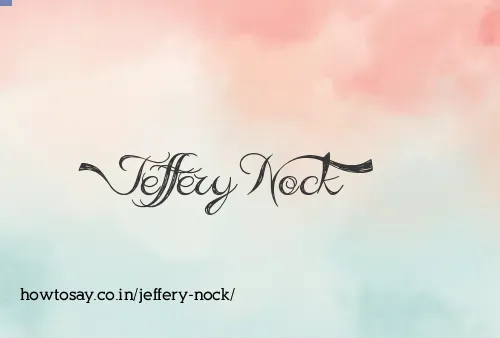 Jeffery Nock