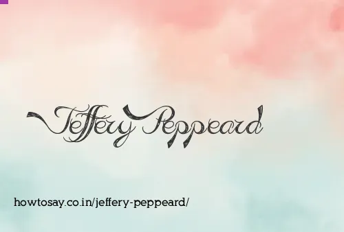 Jeffery Peppeard