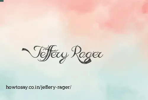 Jeffery Rager