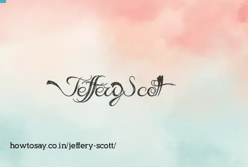 Jeffery Scott
