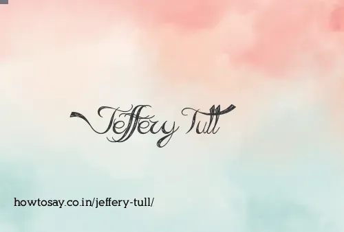Jeffery Tull