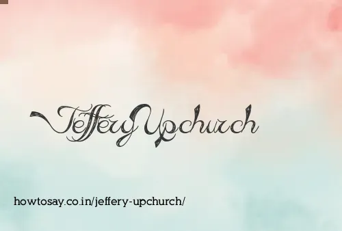 Jeffery Upchurch