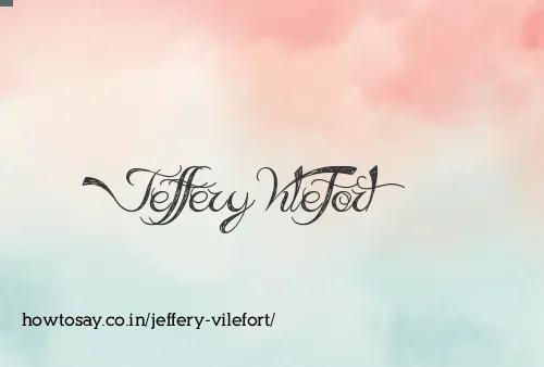 Jeffery Vilefort