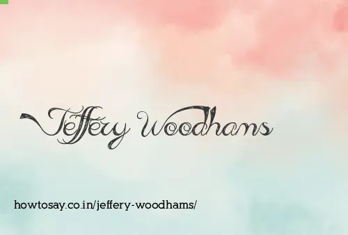 Jeffery Woodhams