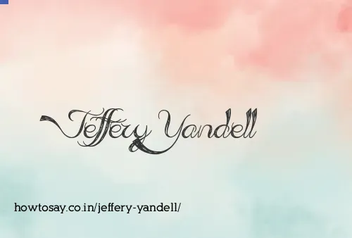Jeffery Yandell