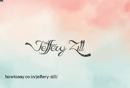 Jeffery Zill