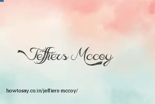Jeffiers Mccoy