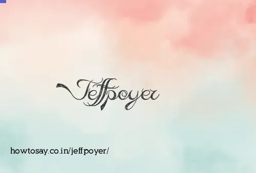 Jeffpoyer
