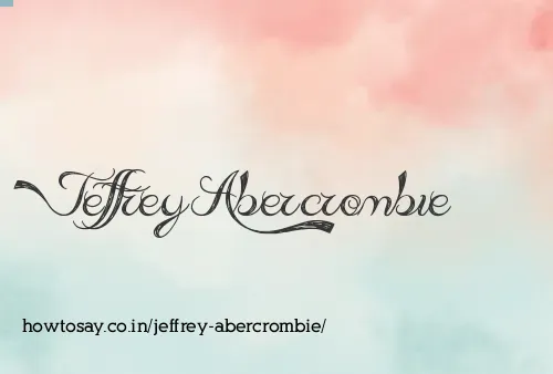 Jeffrey Abercrombie