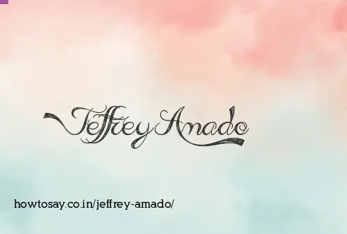 Jeffrey Amado