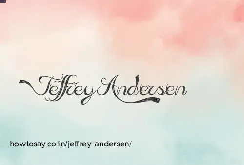 Jeffrey Andersen