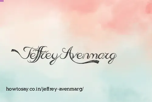 Jeffrey Avenmarg