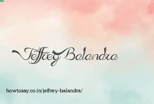 Jeffrey Balandra