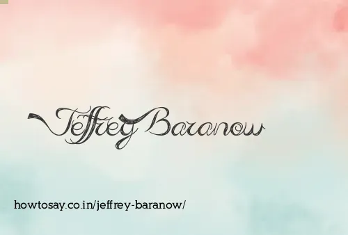 Jeffrey Baranow