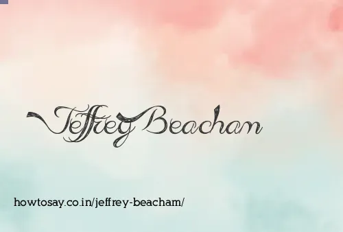Jeffrey Beacham