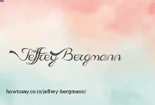 Jeffrey Bergmann