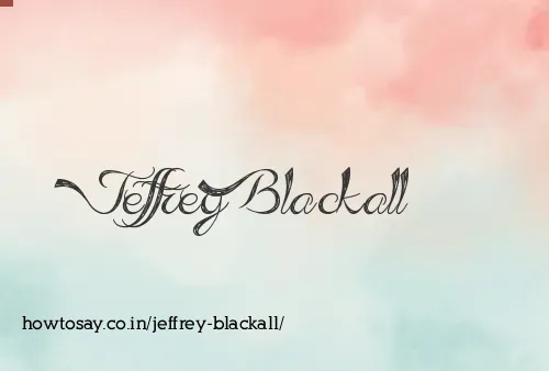 Jeffrey Blackall