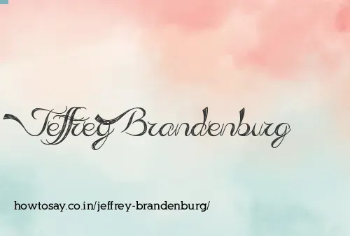 Jeffrey Brandenburg