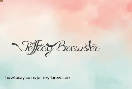 Jeffrey Brewster
