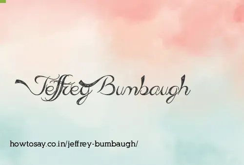 Jeffrey Bumbaugh
